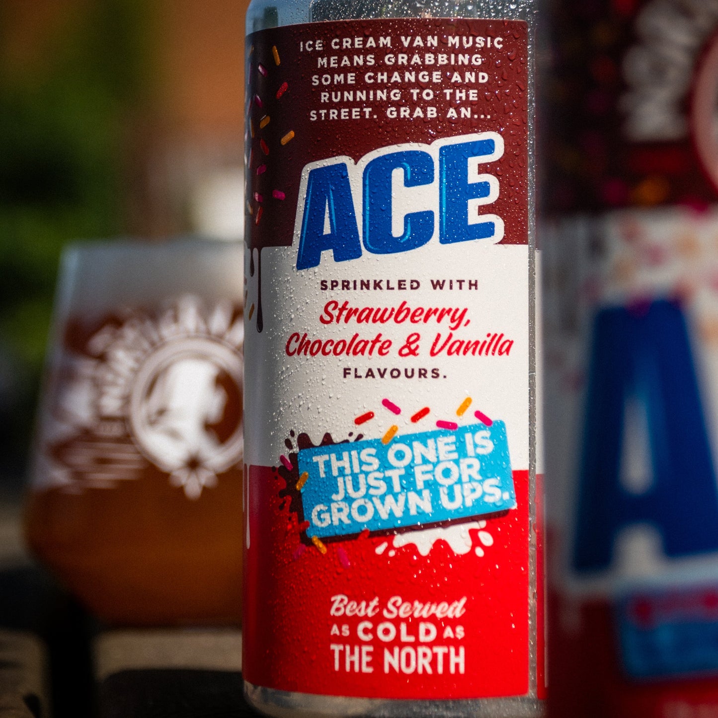 ICE CREAM CLASSICS // ACE // STRAWBERRY LOLLY PALE ALE // 5%