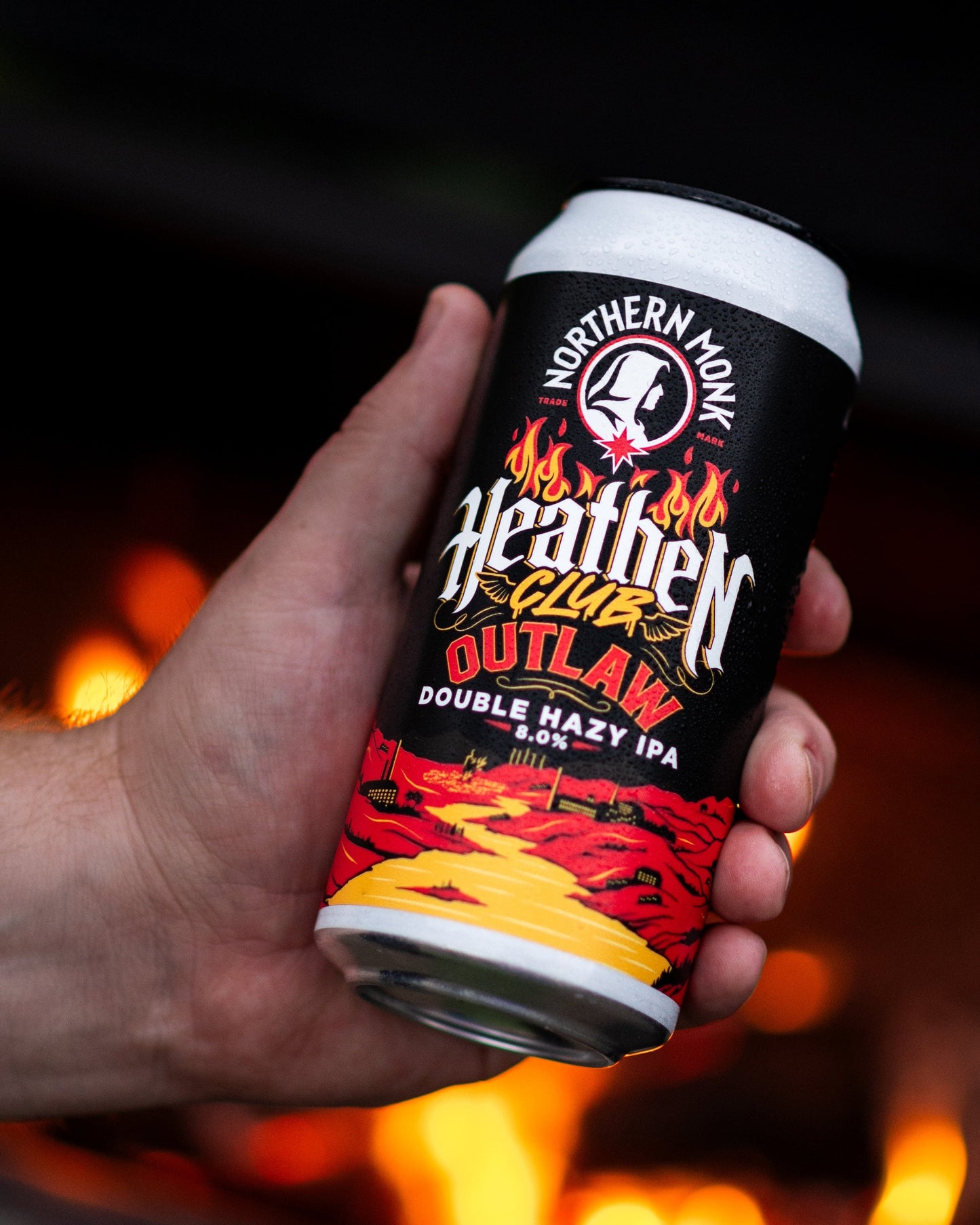 HEATHEN CLUB OUTLAW // DOUBLE HAZY IPA // 8.0%