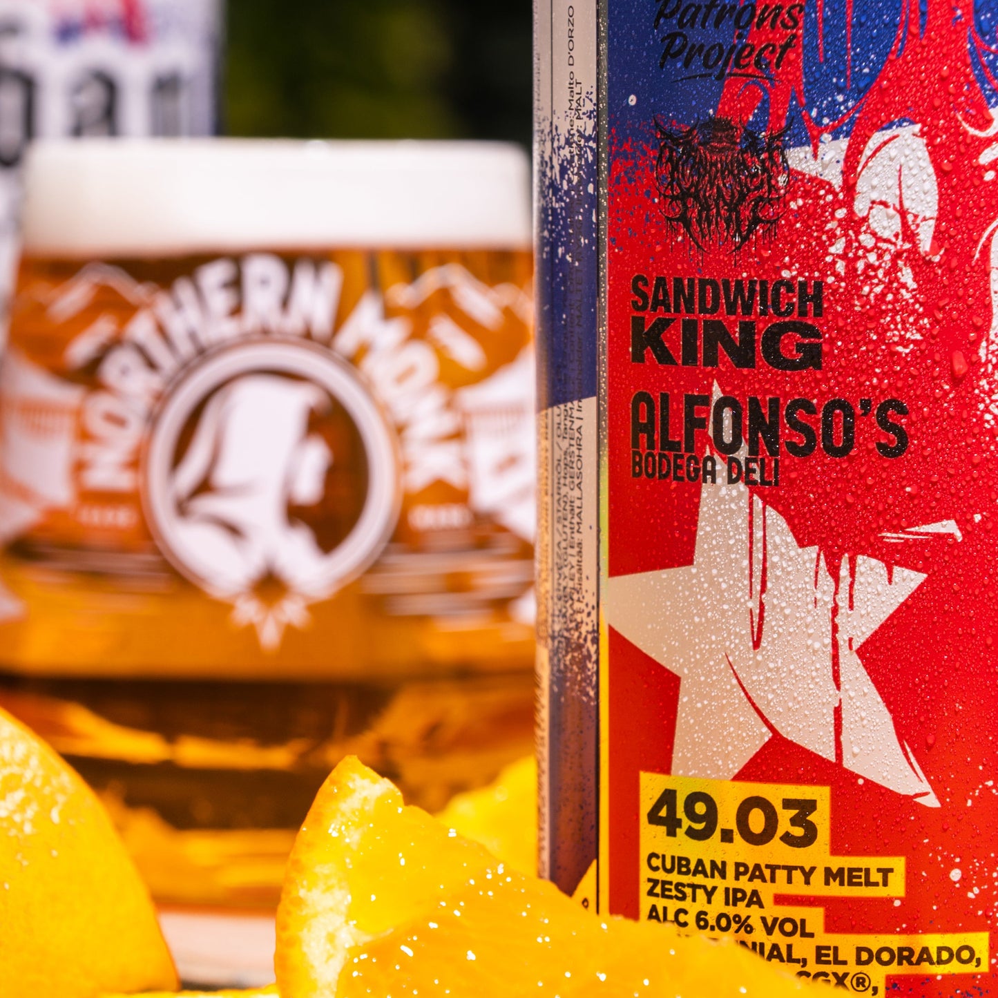 SANDWICH KING // ALFONSO’S DELI // ZESTY IPA // 6%