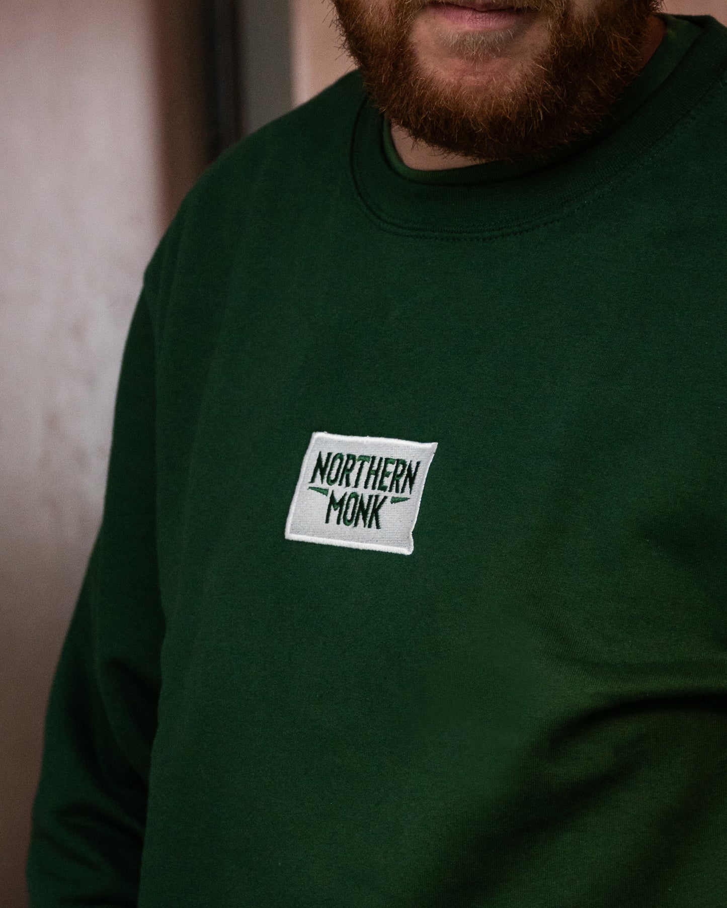 FOREST GREEN NORTHERN MONK SWEATSHIRT