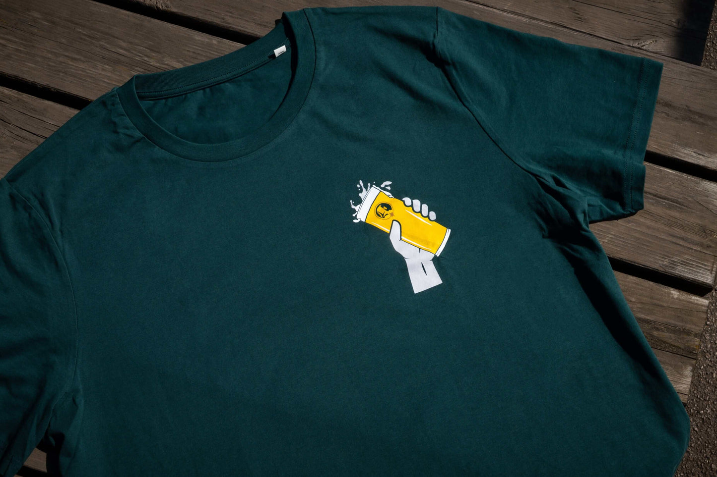 GREEN CHEERS TEE